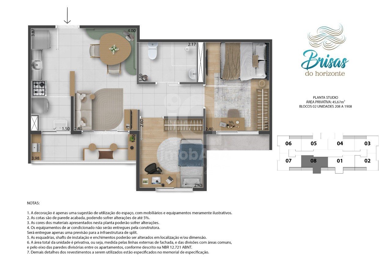 Apartamento, 2 quartos, 43 m² - Foto 26