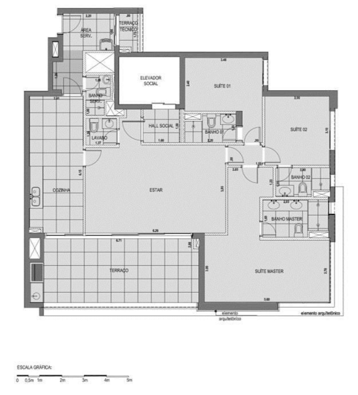 Apartamento, 3 quartos, 149 m² - Foto 23