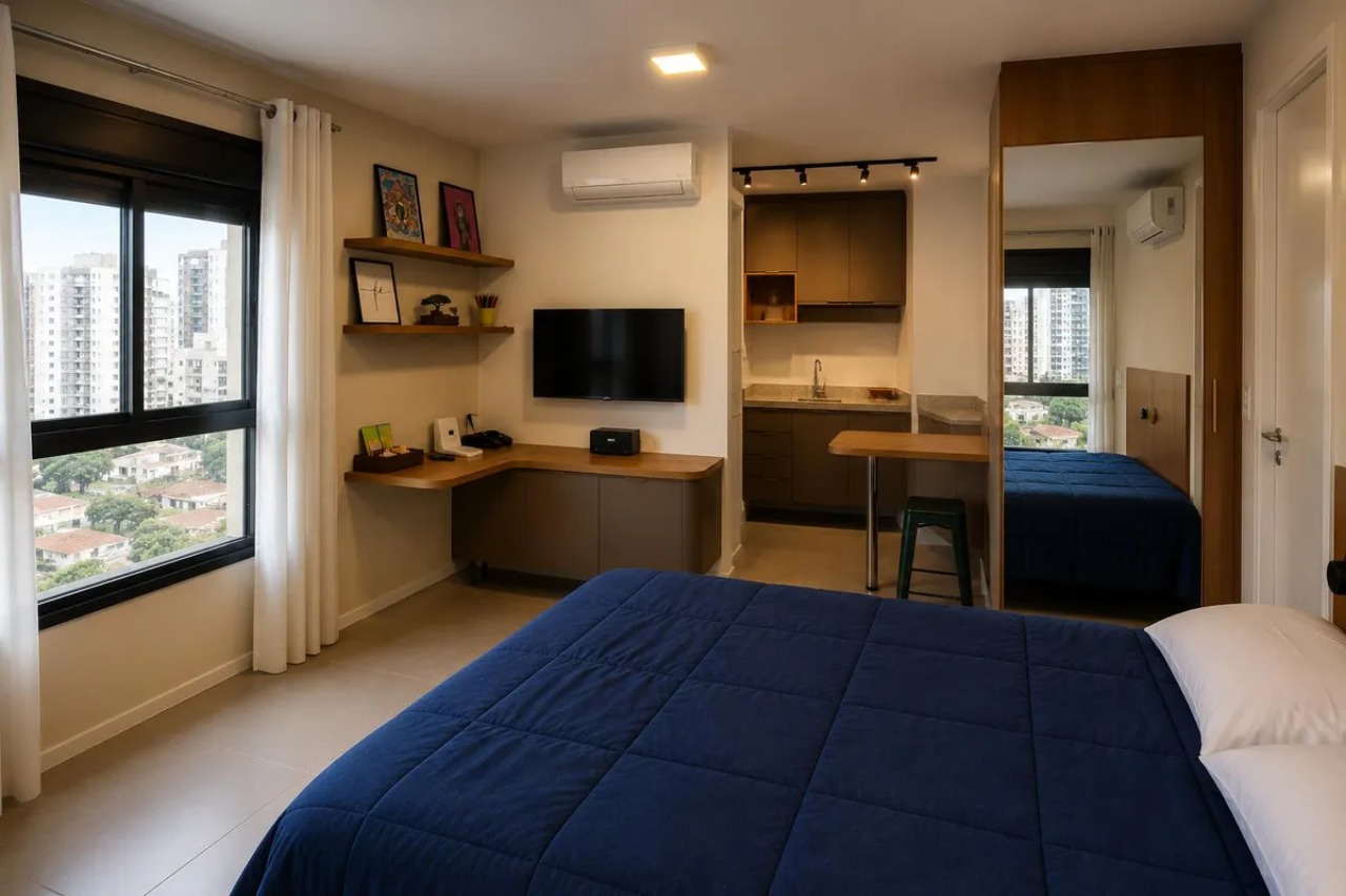 Flat/Apart Hotel, 1 quarto, 22 m² - Foto 1