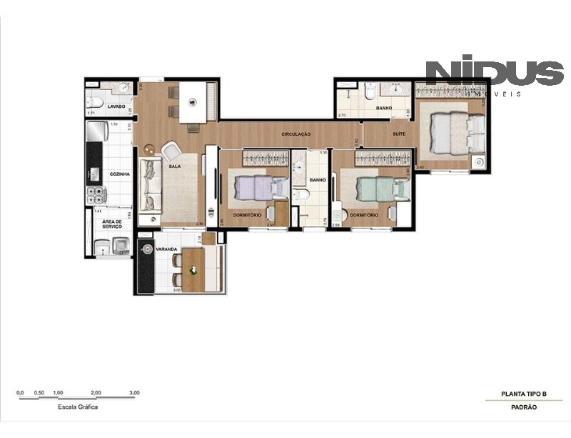 Apartamento, 3 quartos, 82 m² - Foto 18