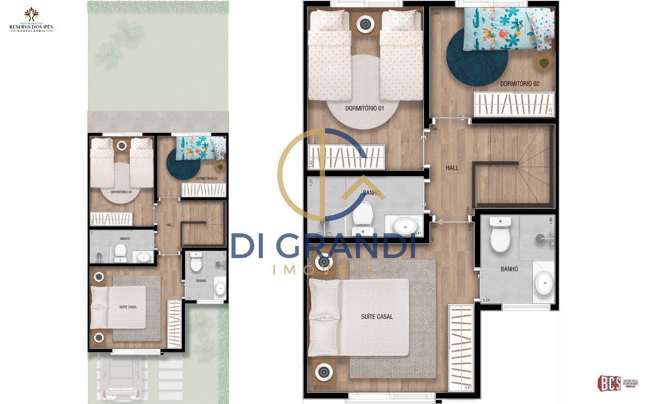 Casa, 3 quartos, 72 m² - Foto 34