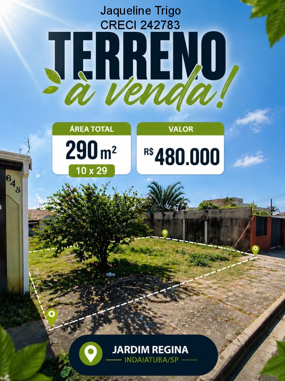 Terreno, 290 m² - Foto 2