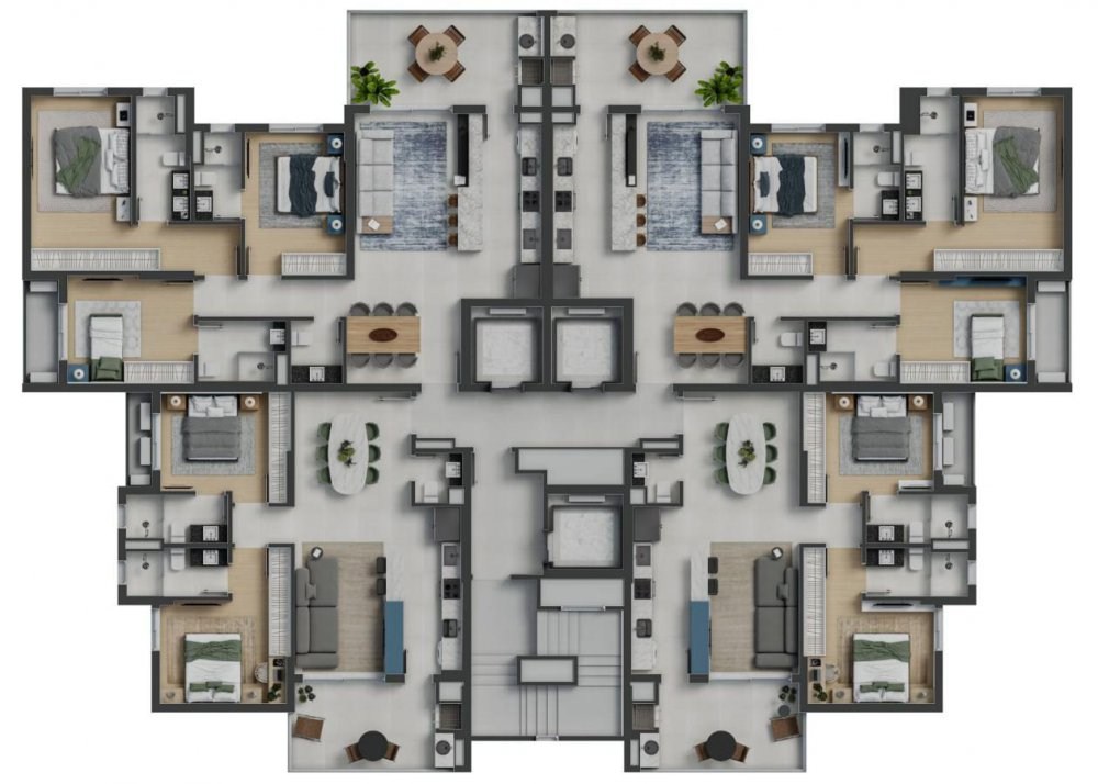 Apartamento à venda em Itajaí-SC, bairro Fazenda, 2 quartos, 2 suítes, 2 salas, 3 banheiros, 1 vaga, 86m². Venha conferir!