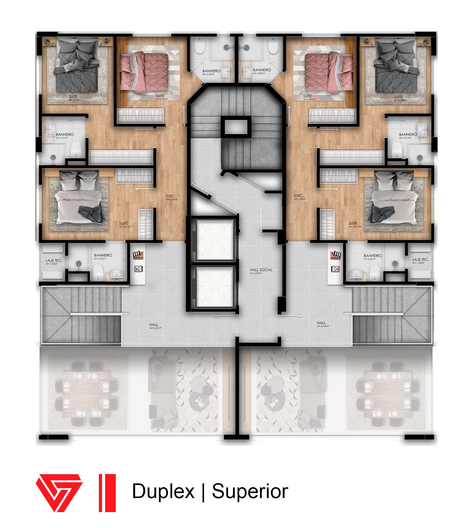 Imóvel de luxo: apartamento à venda em balneário camboriú-sc
