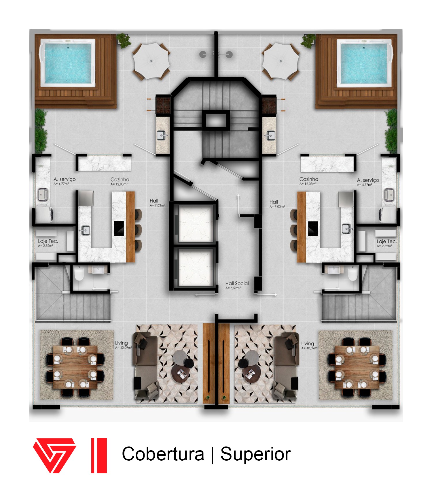 Imóvel de luxo: apartamento à venda em balneário camboriú-sc