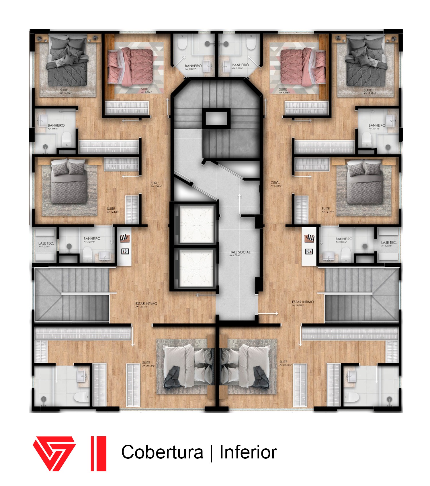 Imóvel de luxo: apartamento à venda em balneário camboriú-sc