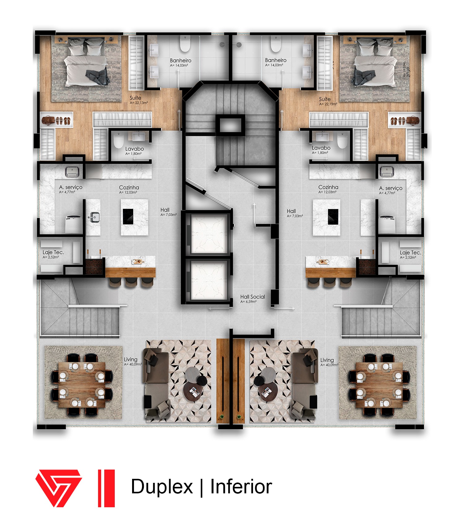 Imóvel de luxo: apartamento à venda em balneário camboriú-sc