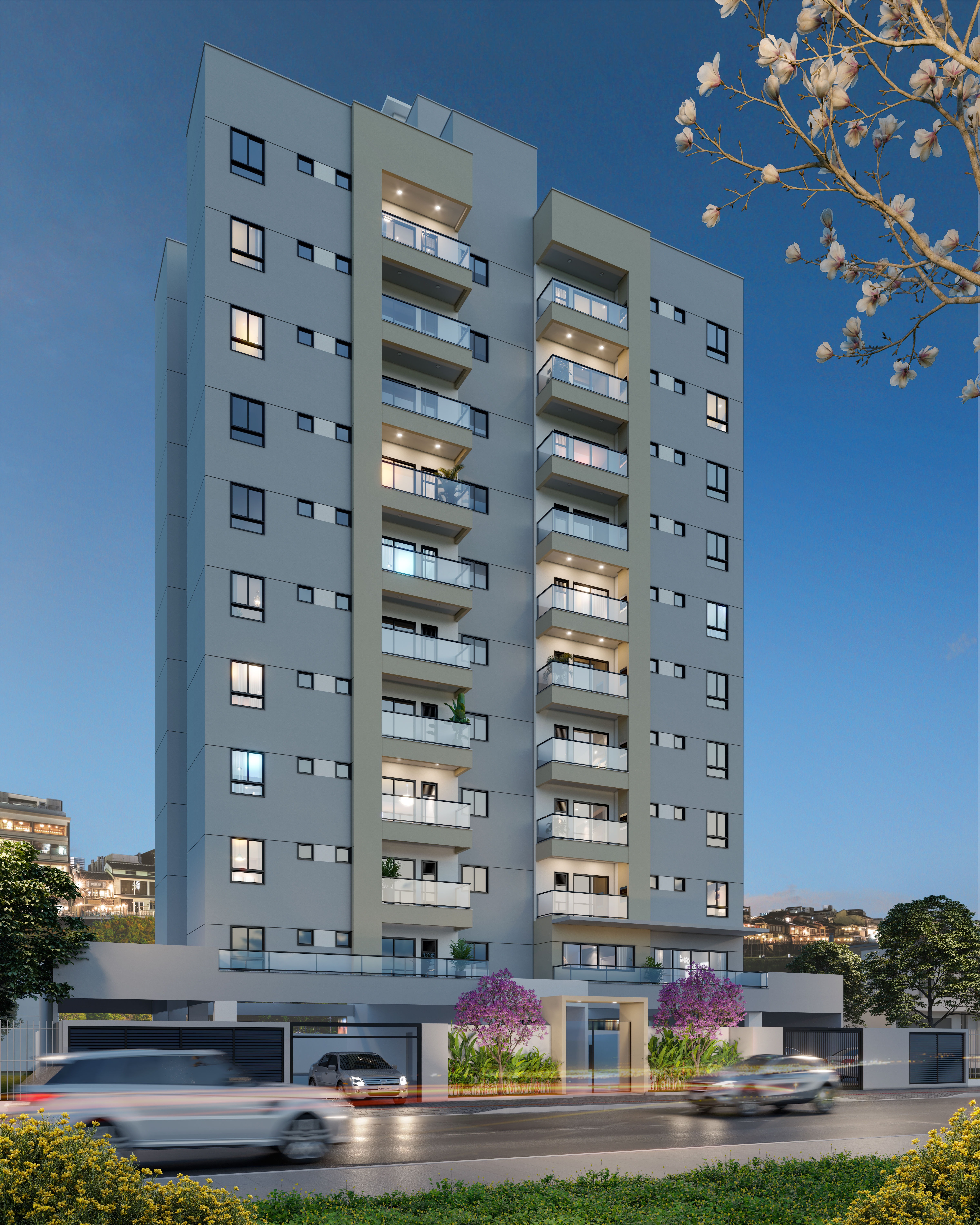 Apartamento à venda em itajaí-sc, no bairro cordeiros: 2 qua