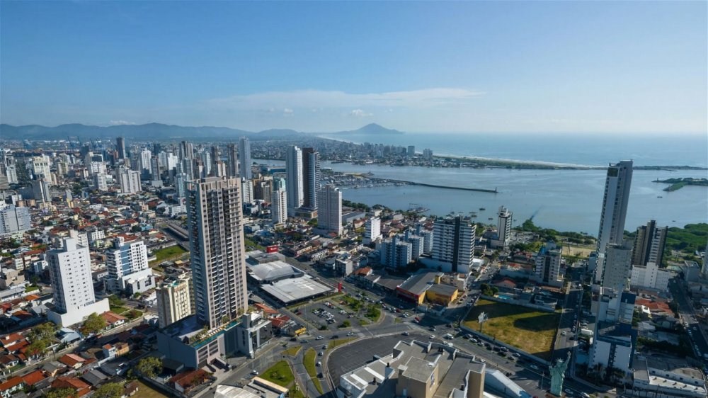 Apartamento à venda em Itajaí-SC, Centro: 2 quartos, 2 suítes, 2 salas, 2 banheiros, 1 vaga, 95,83m². Venha conferir!