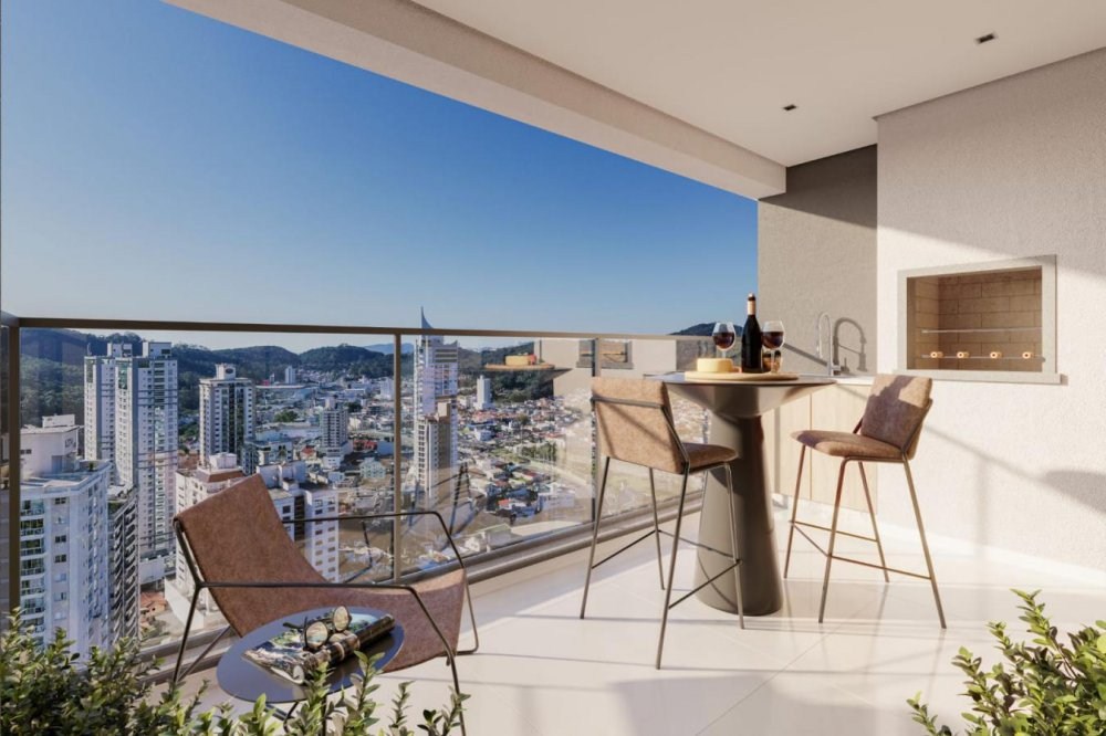 Apartamento à venda em Itajaí-SC, bairro Fazenda, 2 quartos, 2 suítes, 2 salas, 3 banheiros, 1 vaga, 86m². Venha conferir!