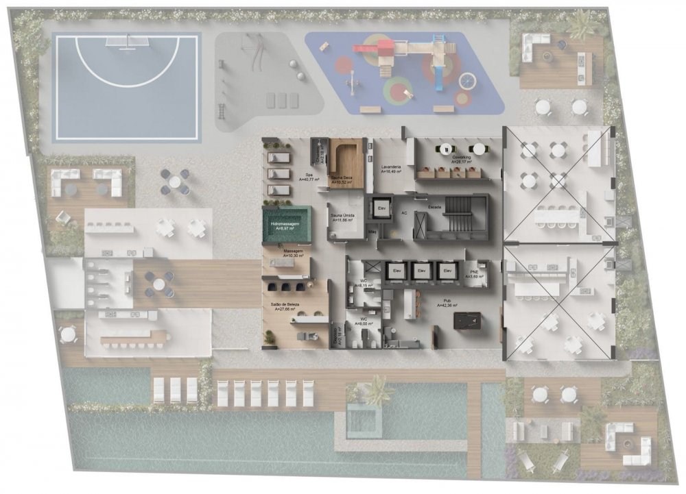 Apartamento à venda em Itajaí-SC, Centro: 2 quartos, 2 suítes, 2 salas, 2 banheiros, 1 vaga, 95,83m². Venha conferir!