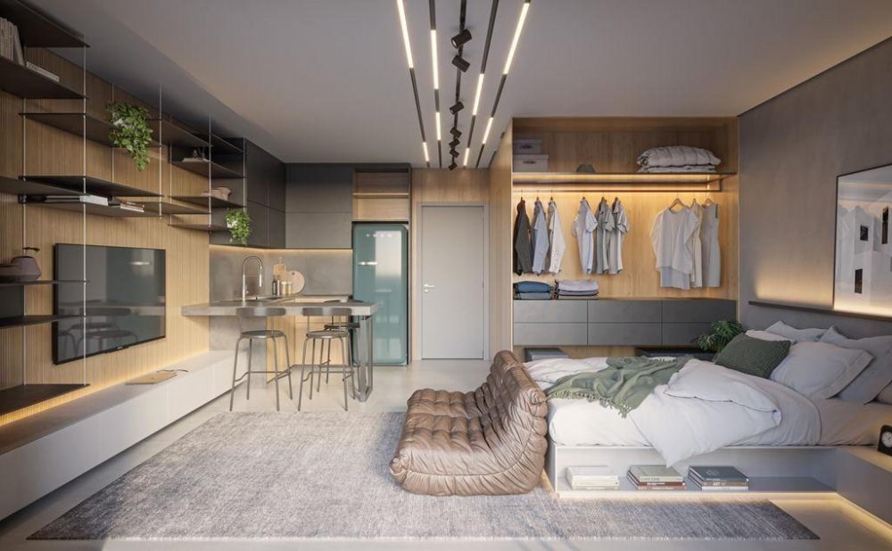Apartamento à venda no centro de itajaí-sc: 2 quartos, 1 suí
