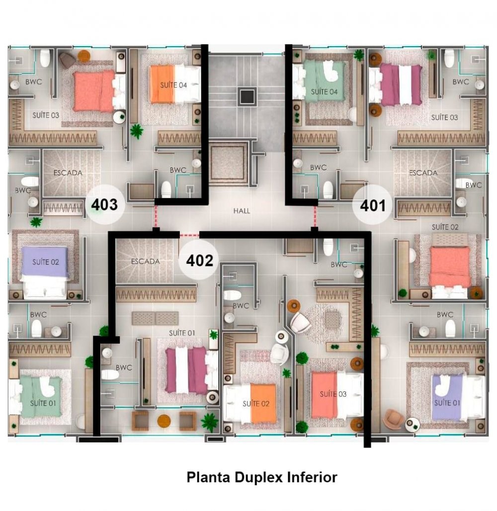 Cobertura de luxo à venda em Bombas, Bombinhas-SC: 4 quartos, 4 suítes, 4 banheiros, 2 vagas de garagem, 198m².