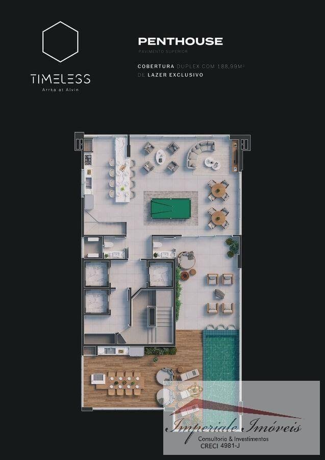 Apartamento de Luxo à venda no Centro de Balneário Camboriú-SC: 4 quartos, 4 suítes, 2 salas, 6 banheiros, 3 vagas, 143m².