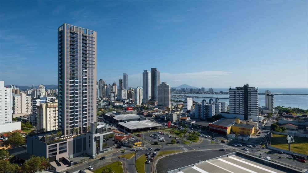 Apartamento à venda em Itajaí-SC, Centro: 2 quartos, 2 suítes, 2 salas, 2 banheiros, 1 vaga, 95,83m². Venha conferir!