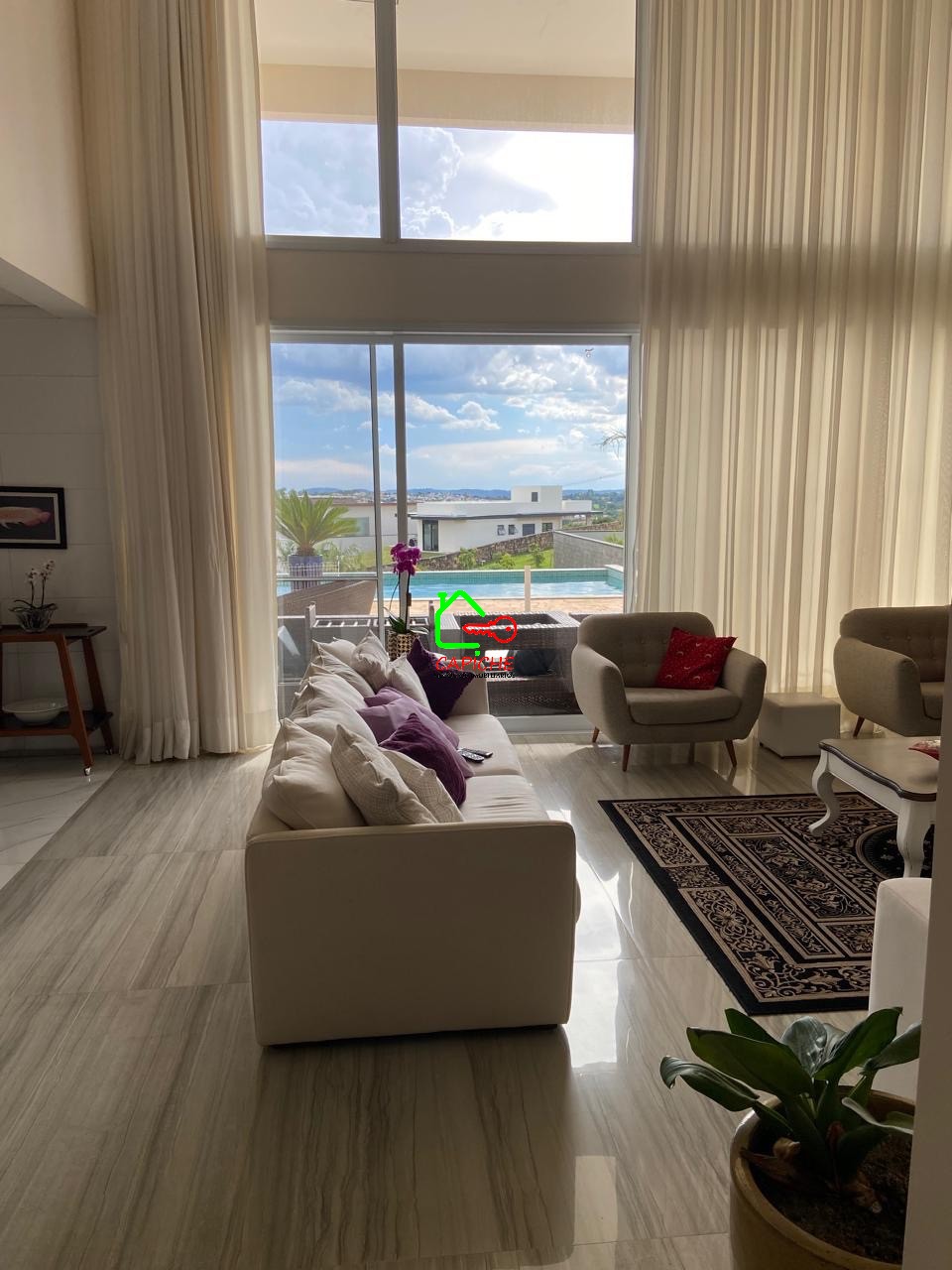 Casa de Condomínio à venda e aluguel com 4 quartos, 563m² - Foto 3