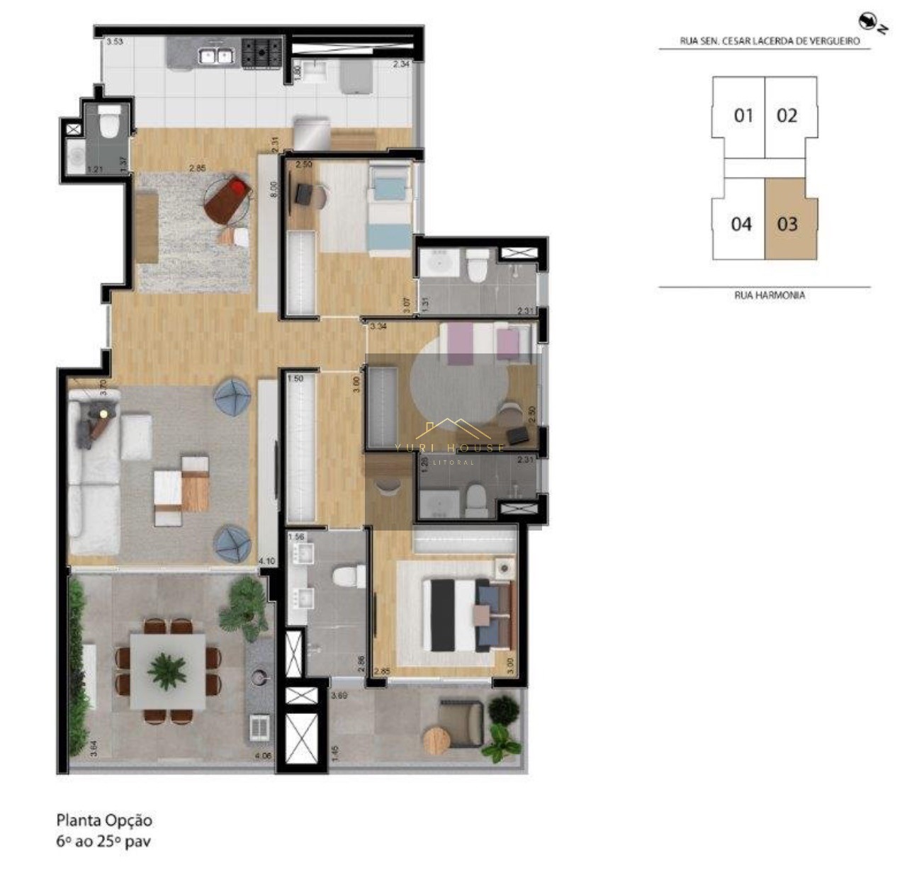 Apartamento, 1 quarto, 25 m² - Foto 47