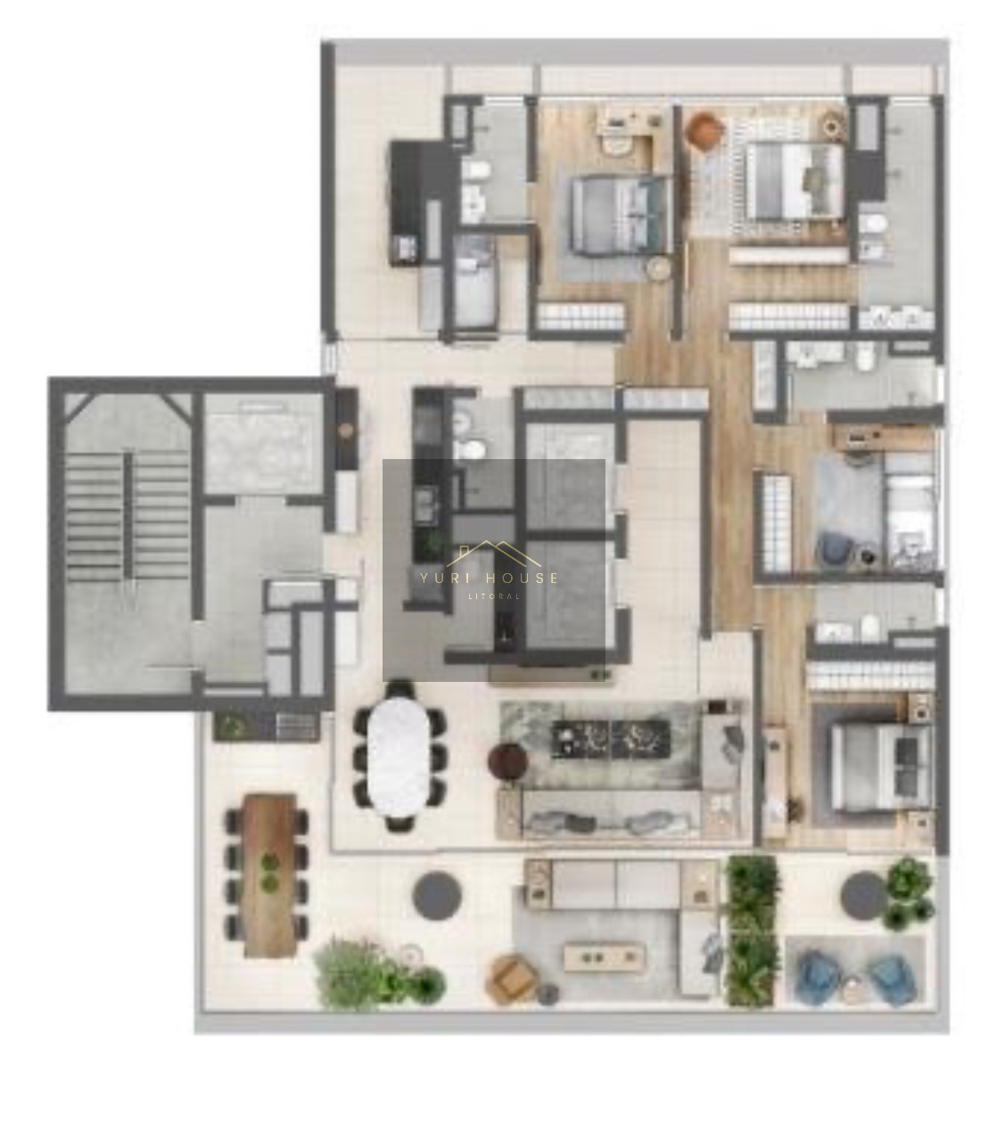 Apartamento, 4 quartos, 585 m² - Foto 17