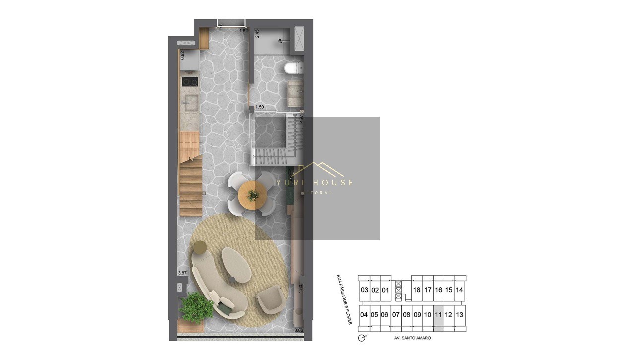 Apartamento, 1 quarto, 37 m² - Foto 19