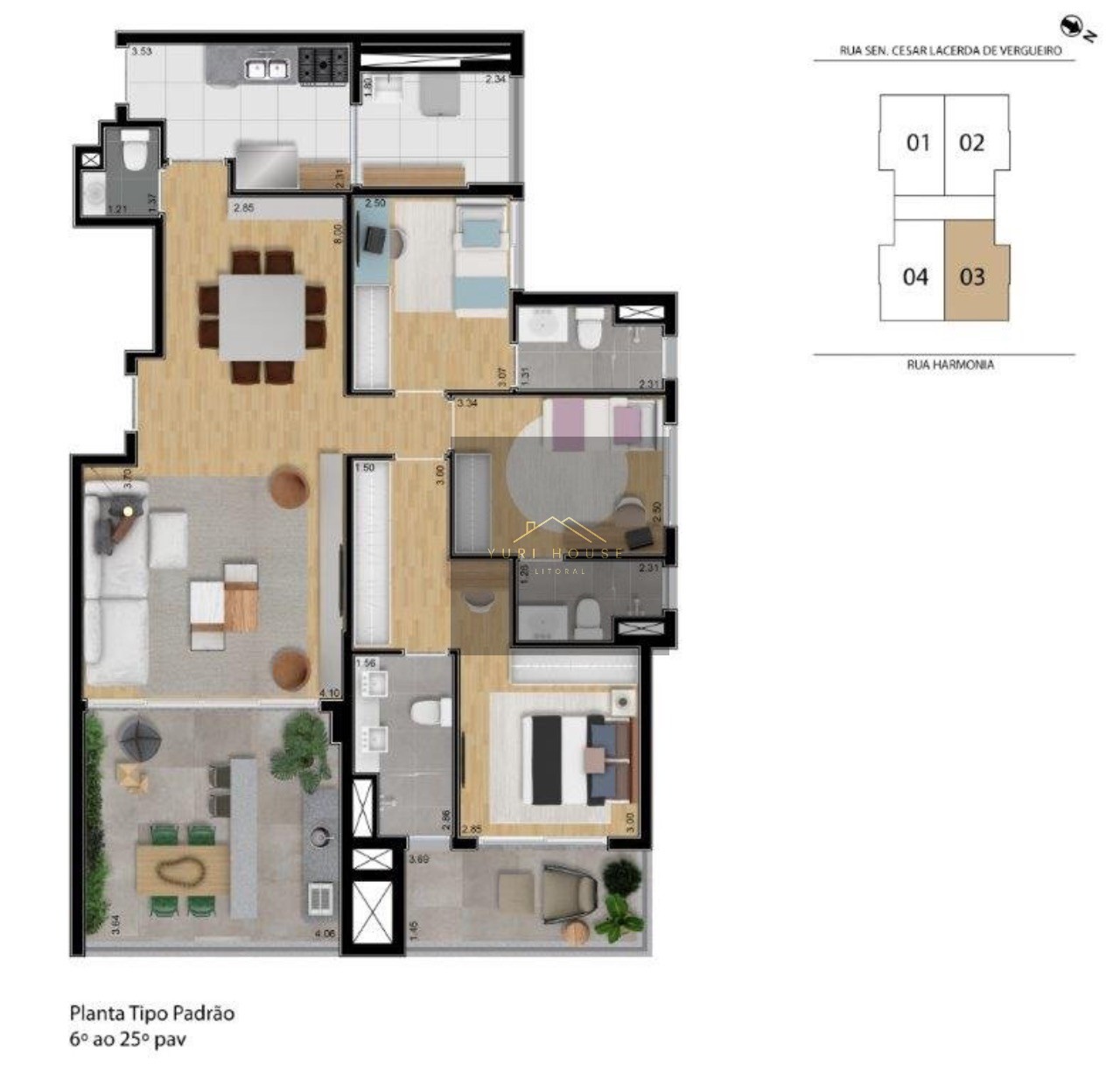 Apartamento, 1 quarto, 25 m² - Foto 46