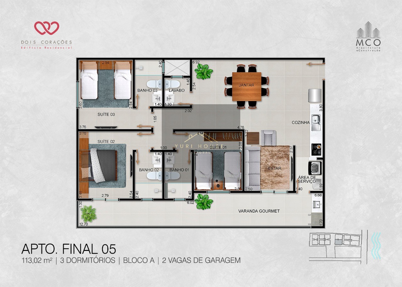Apartamento, 3 quartos, 159 m² - Foto 19
