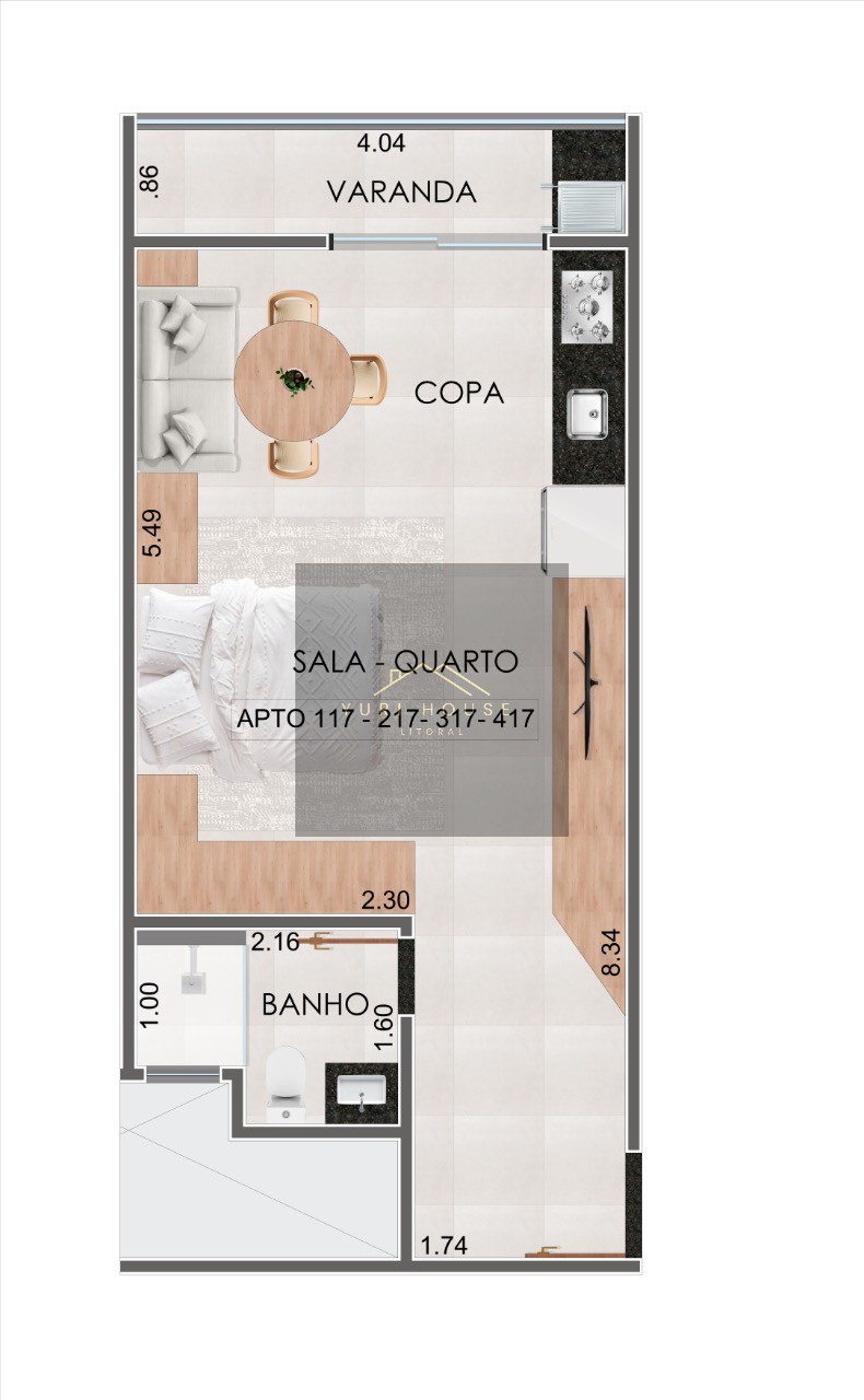 Apartamento, 1 quarto, 35 m² - Foto 41
