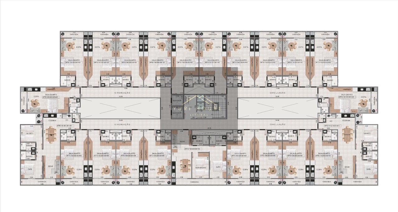 Apartamento, 1 quarto, 35 m² - Foto 40