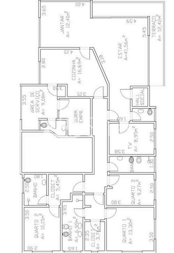 Apartamento, 3 quartos, 200 m² - Foto 86