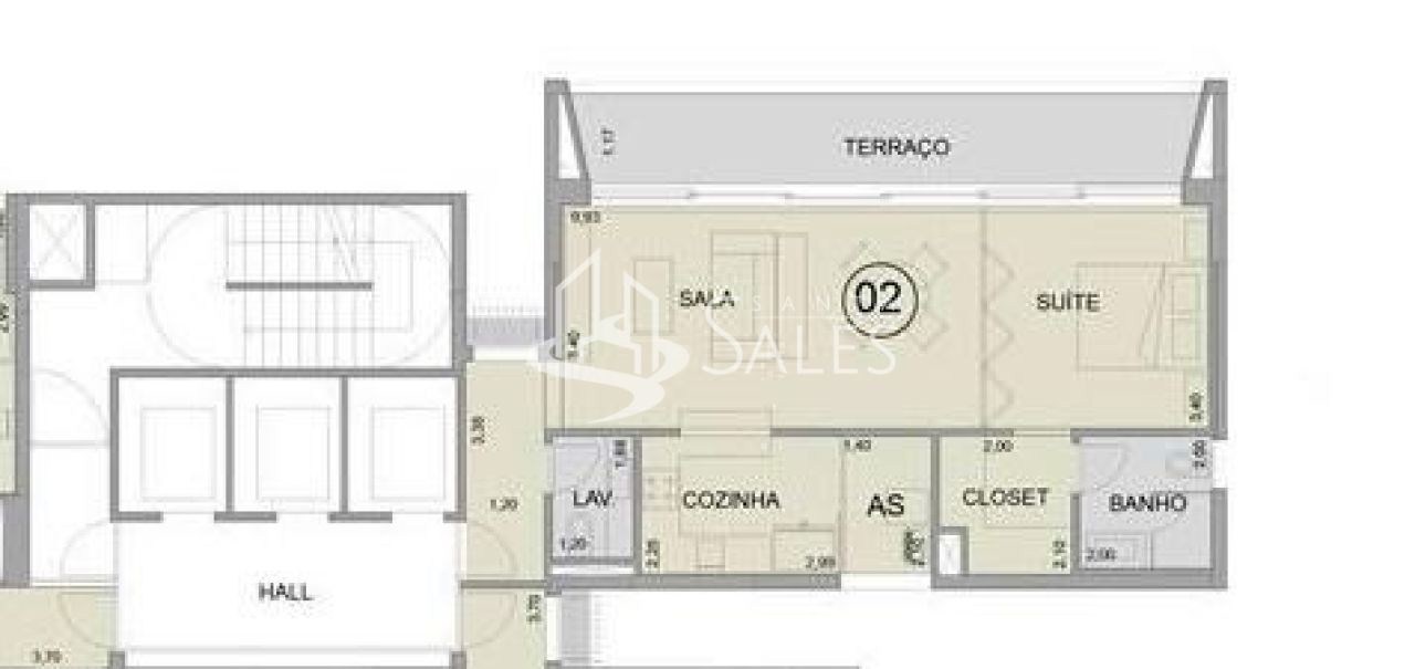 Apartamento, 1 quarto, 95 m² - Foto 32