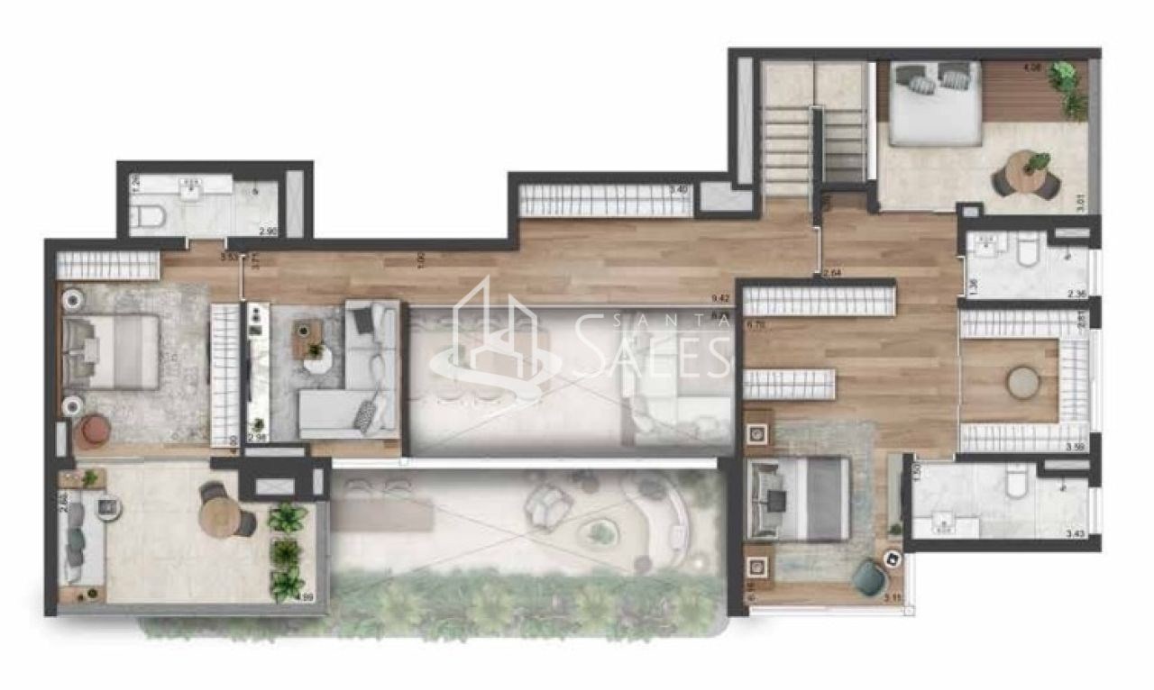 Apartamento, 4 quartos, 325 m² - Foto 13