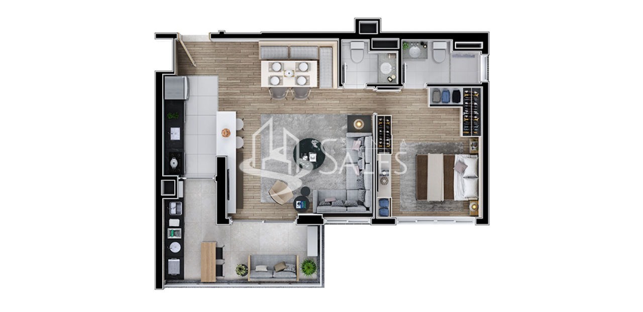 Apartamento, 2 quartos, 65 m² - Foto 37