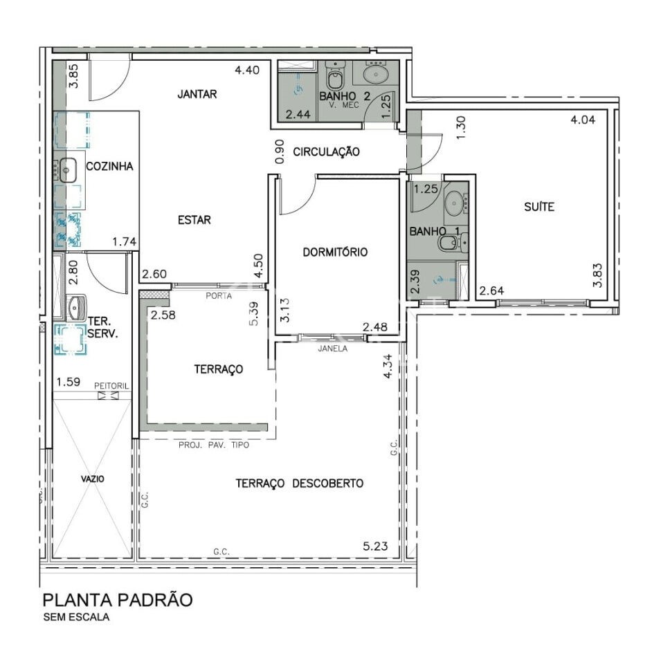Apartamento, 2 quartos, 86 m² - Foto 19