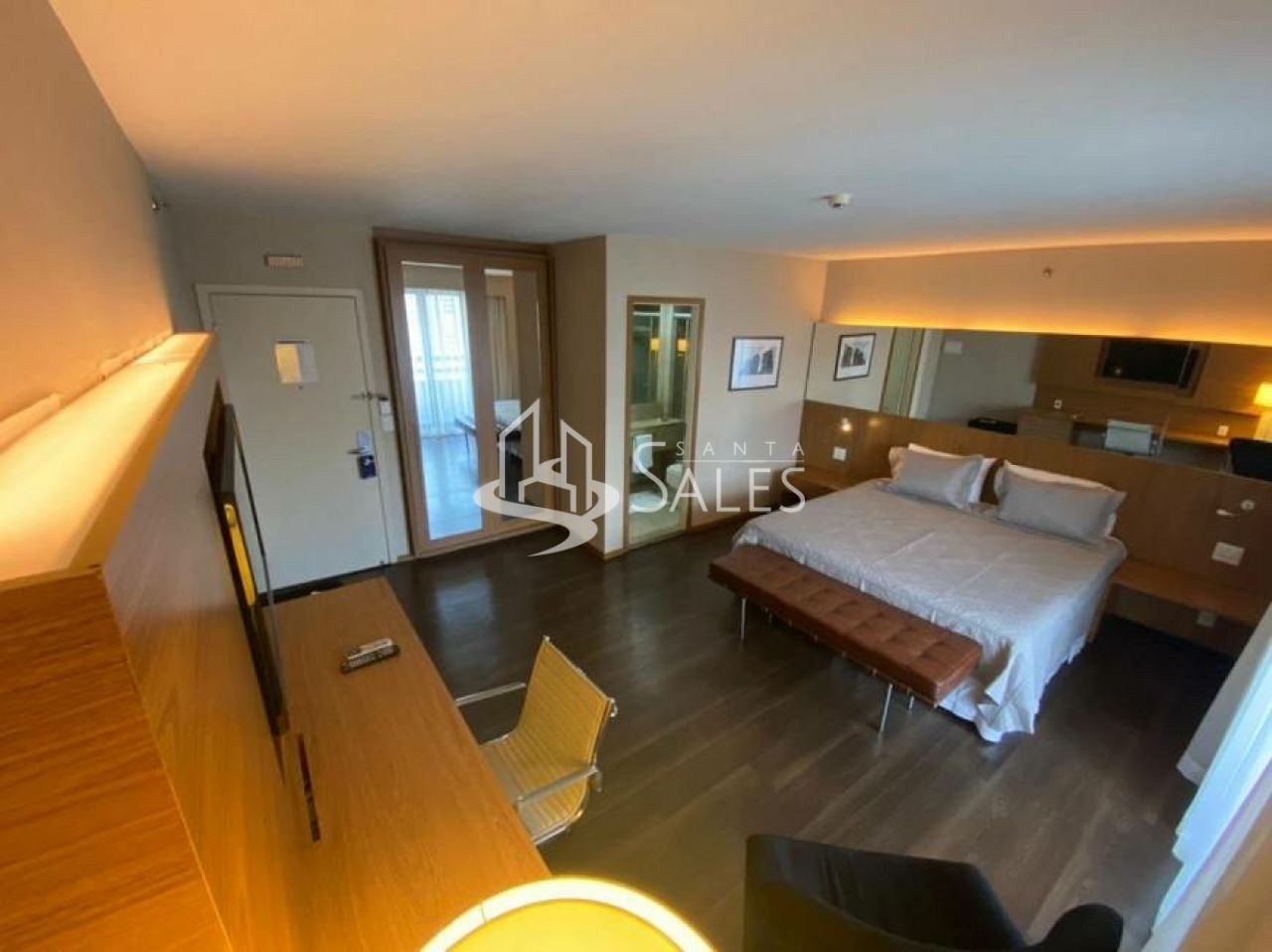 Apartamento à venda com 1 quarto, 34m² - Foto 7