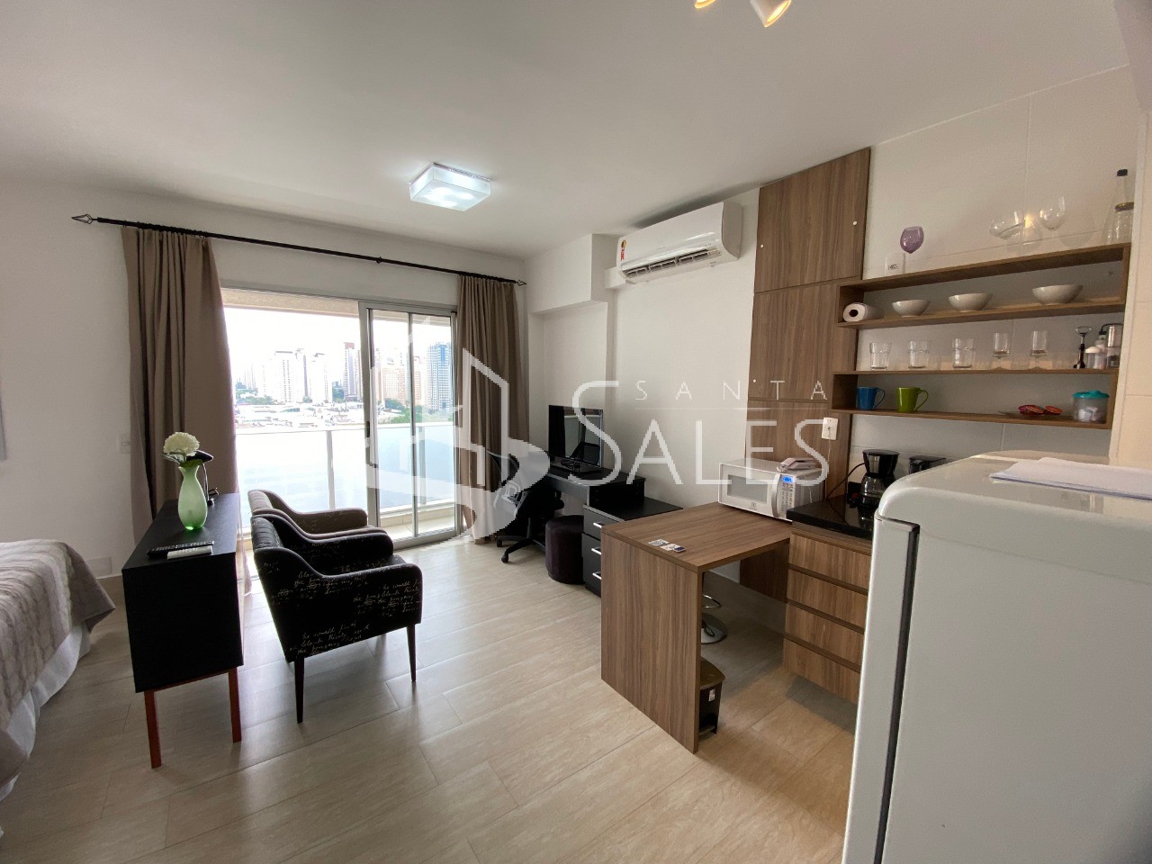 Apartamento, 1 quarto, 33 m² - Foto 2