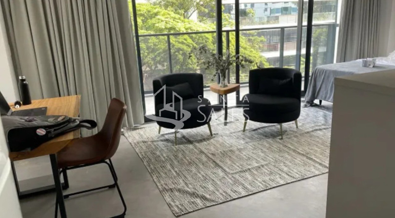 Apartamento à venda com 1 quarto, 43m² - Foto 1
