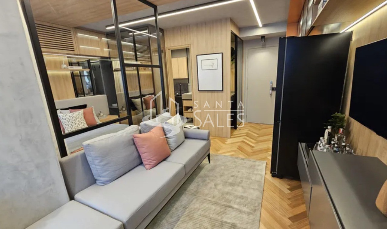 Apartamento, 1 quarto, 28 m² - Foto 2