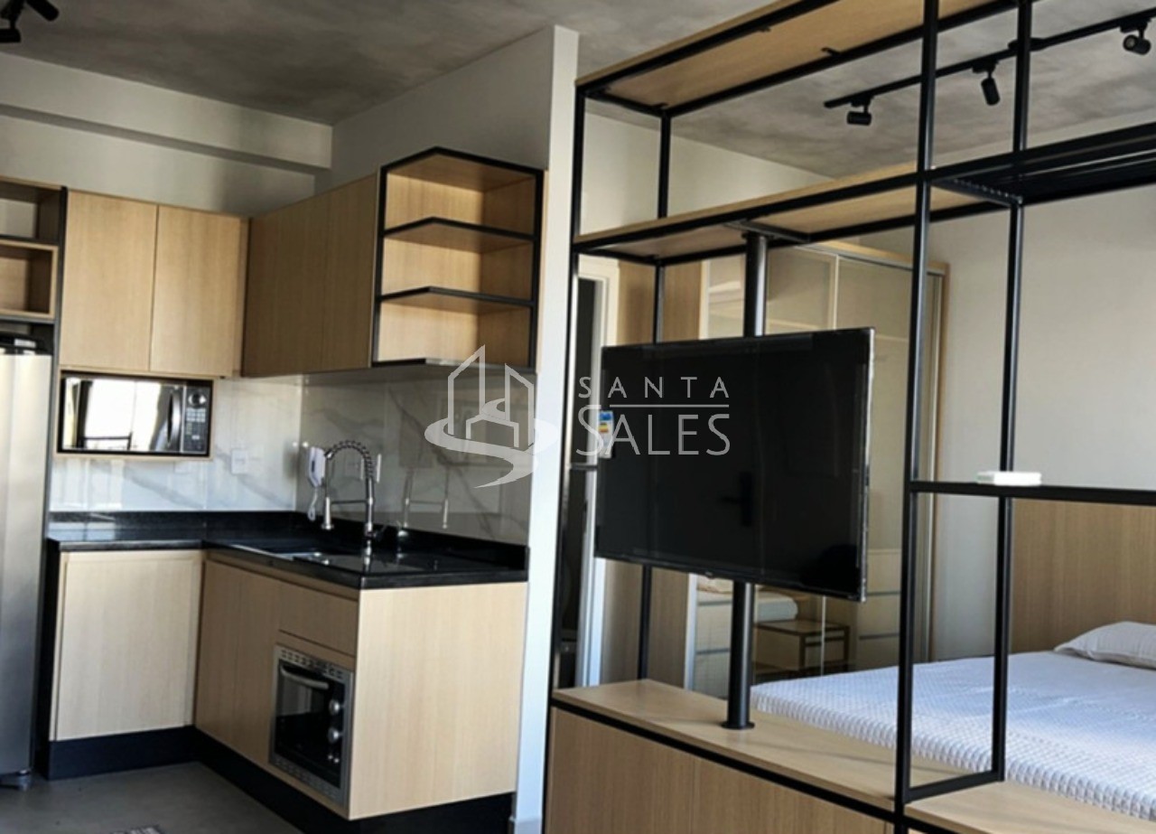 Apartamento para alugar com 1 quarto, 37m² - Foto 2