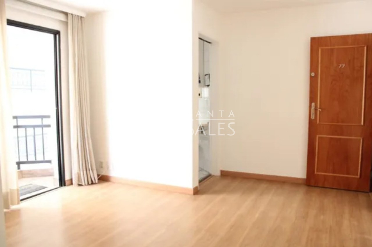 Apartamento à venda com 1 quarto, 44m² - Foto 1