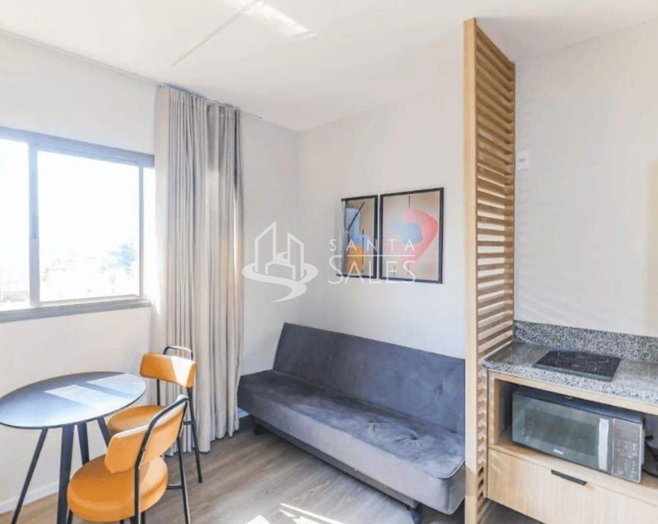 Apartamento, 1 quarto, 28 m² - Foto 1