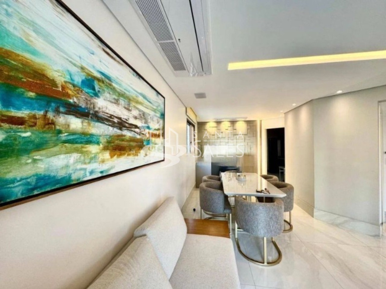 Apartamento à venda com 3 quartos, 126m² - Foto 2