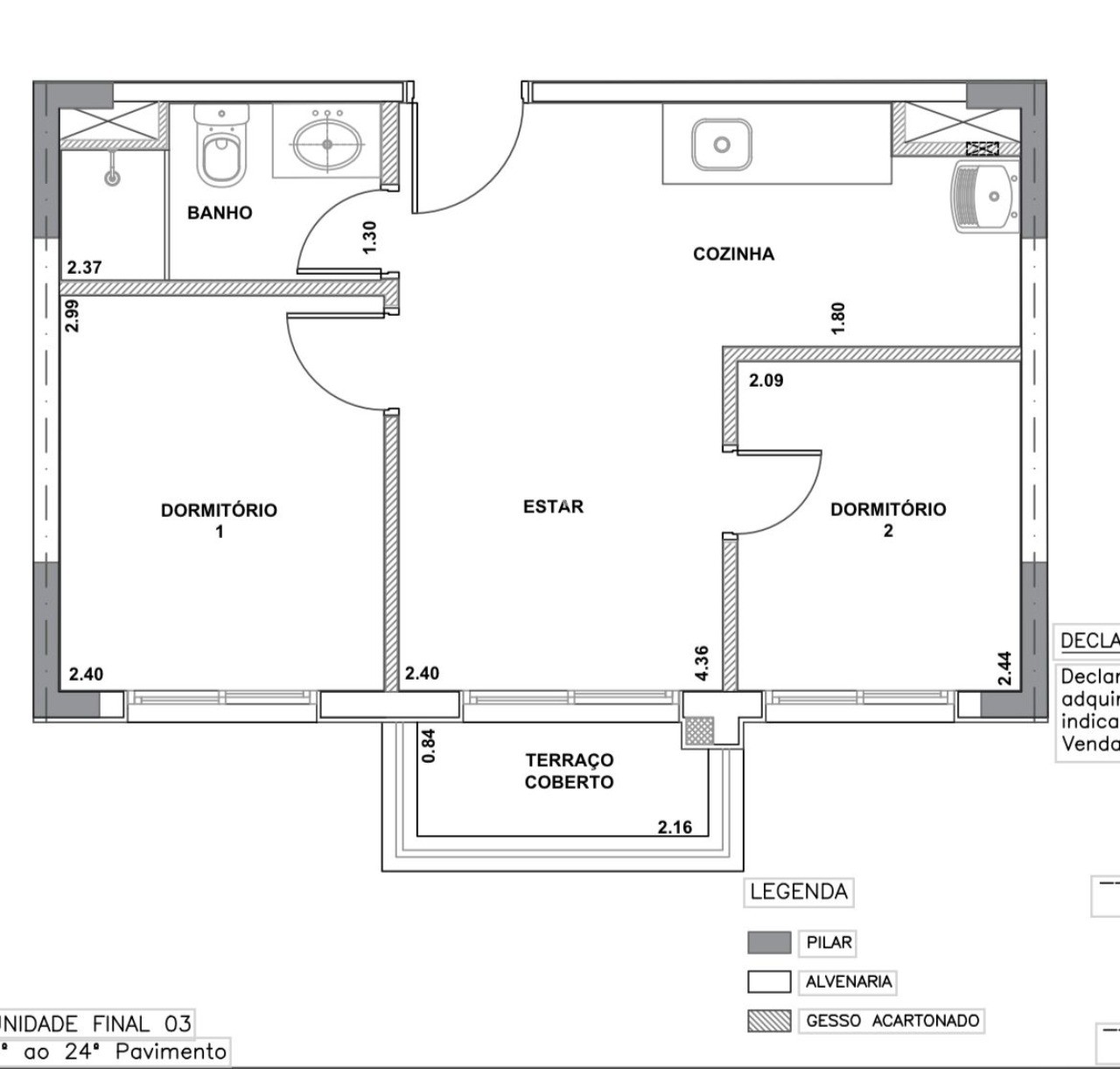 Apartamento, 2 quartos, 38 m² - Foto 7