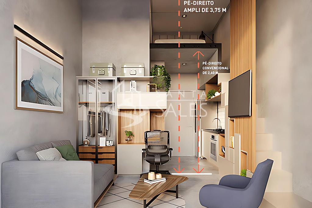 Apartamento, 1 quarto, 23 m² - Foto 13