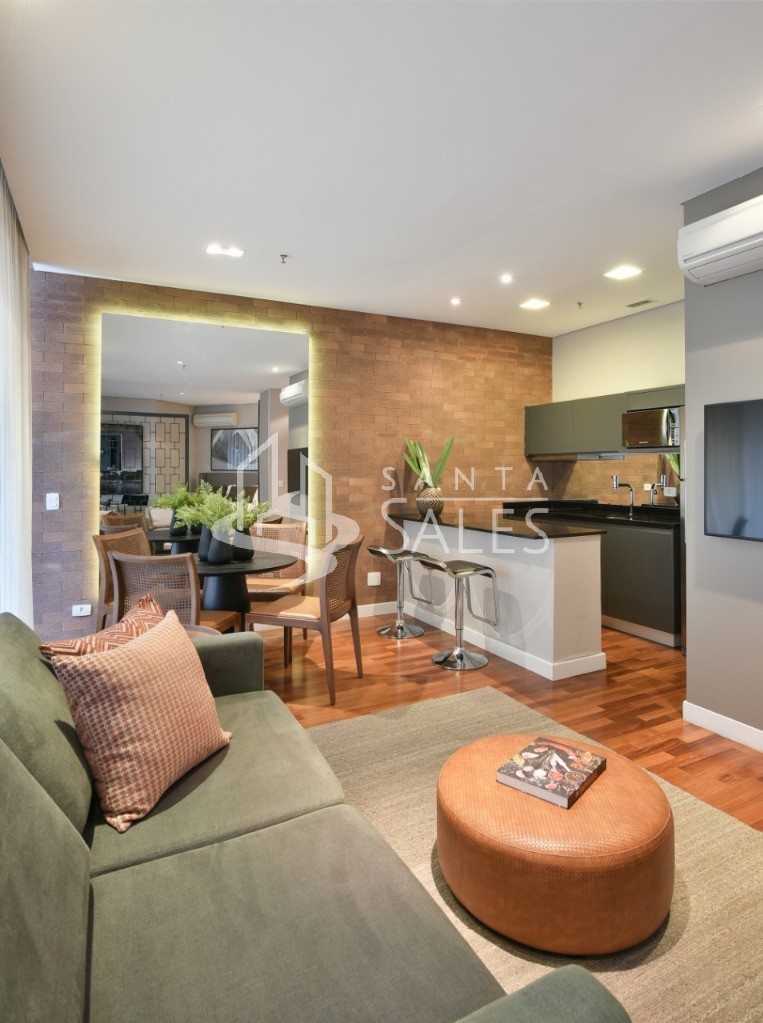 Apartamento à venda com 1 quarto, 65m² - Foto 2