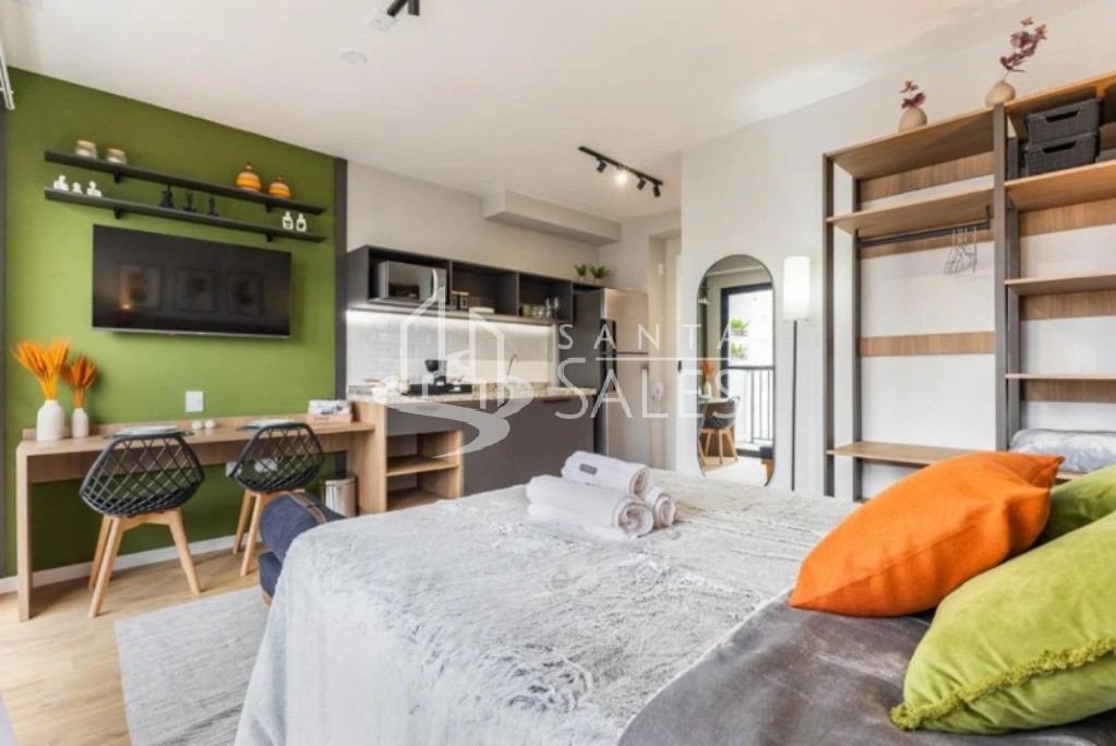 Apartamento, 1 quarto, 26 m² - Foto 1