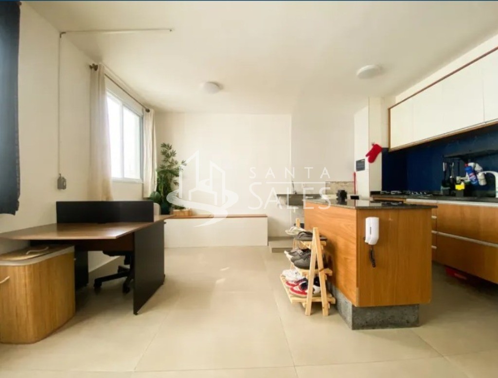 Apartamento, 1 quarto, 34 m² - Foto 1