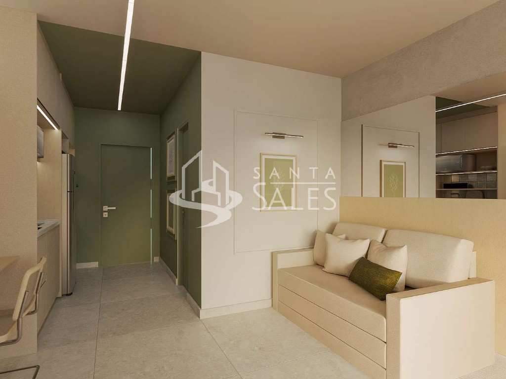 Apartamento, 1 quarto, 38 m² - Foto 1