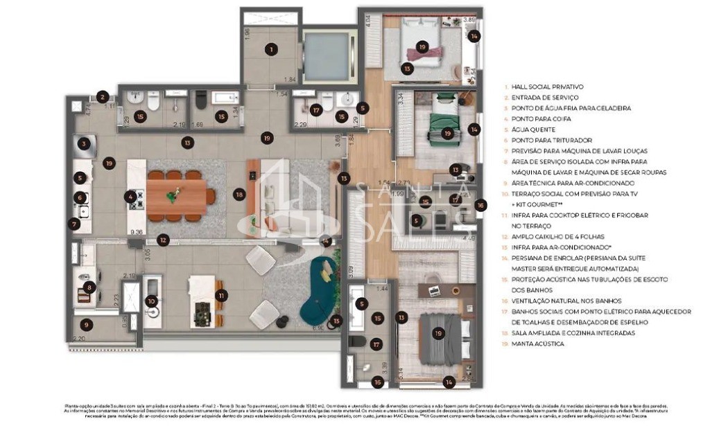 Apartamento, 3 quartos, 151 m² - Foto 8