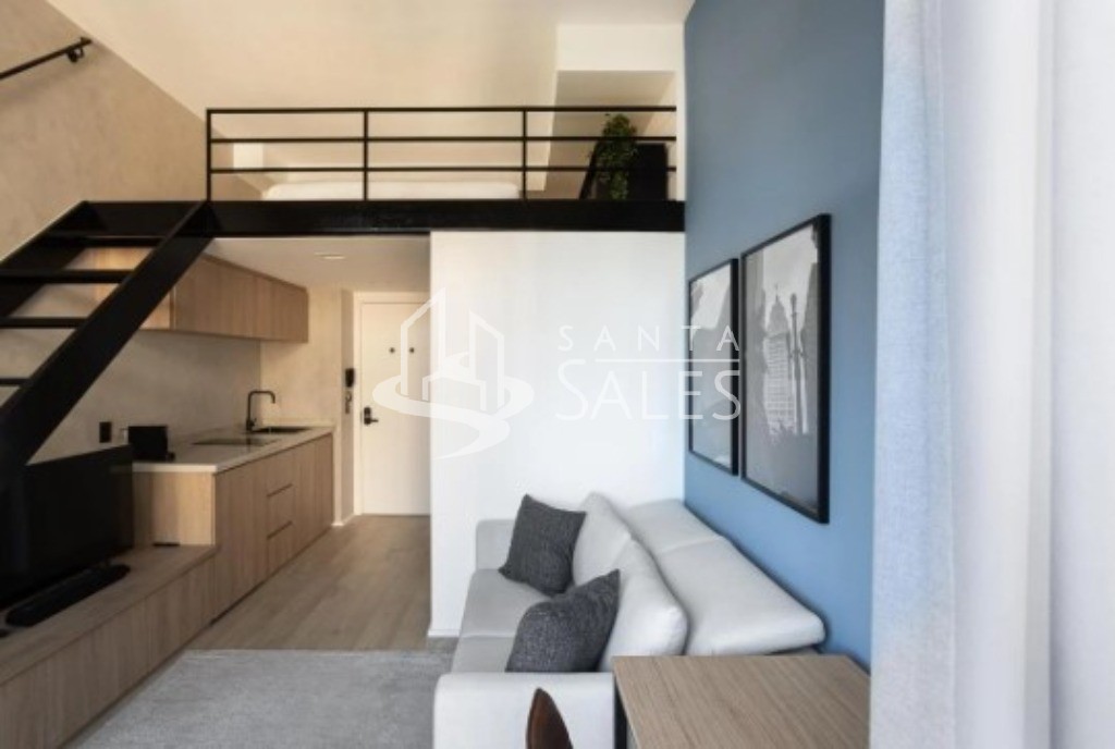 Apartamento, 1 quarto, 33 m² - Foto 2