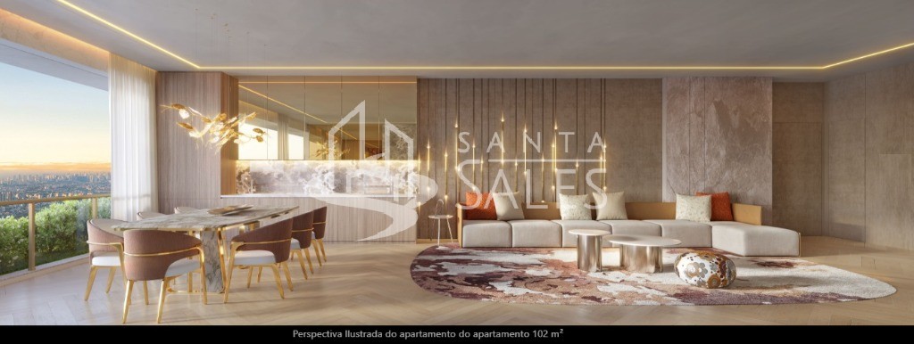 Apartamento, 2 quartos, 102 m² - Foto 1