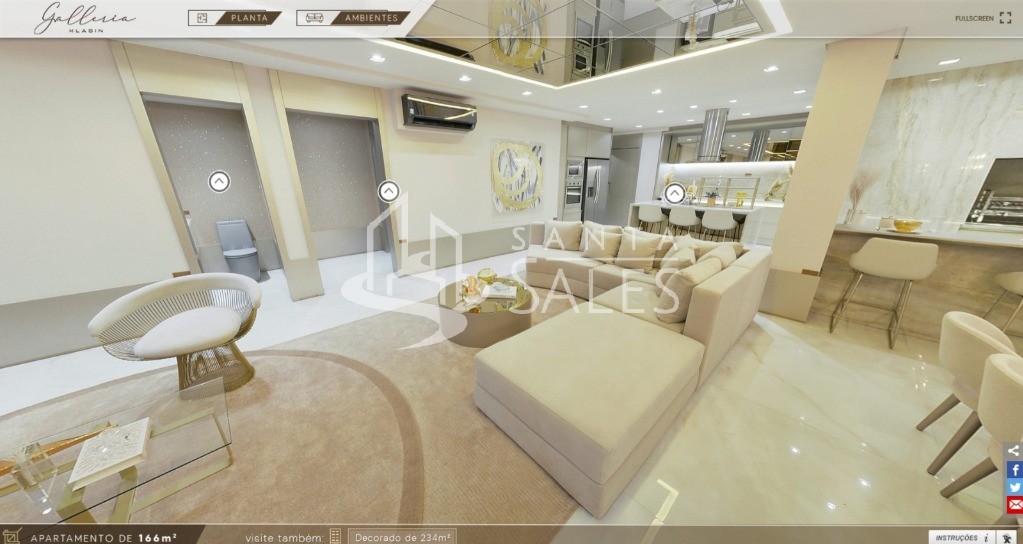 Apartamento, 3 quartos, 166 m² - Foto 3